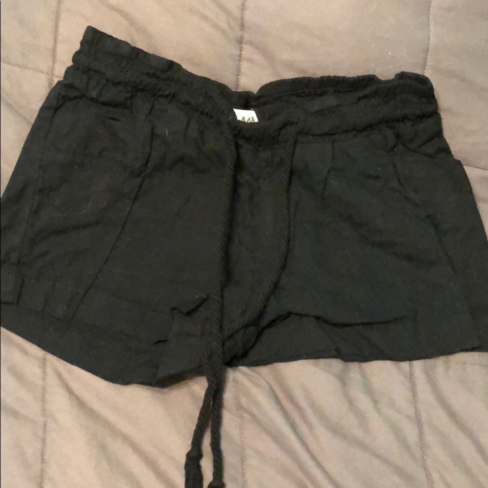 Black shorts